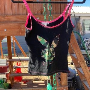 Camo playboy cami